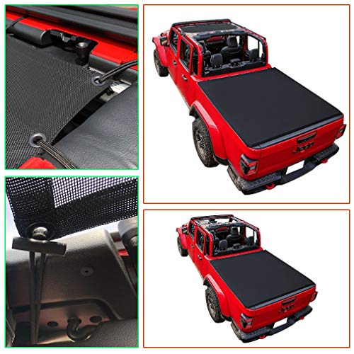 Shadeidea Sunshade for Jeep Gladiator JT (2018Current) 4 Door Top Sun