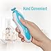 BabySteps Electric Nail File with LED Front Light, Baby Must Have Safe Nail Clippers for Newborn or Toddler Toes and Fingernails, Baby and Mom Nail Trimmer Kit