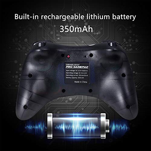 image for ZeroStory 2 Packs Classic Wireless Controller for Nintendo Wii U Conso