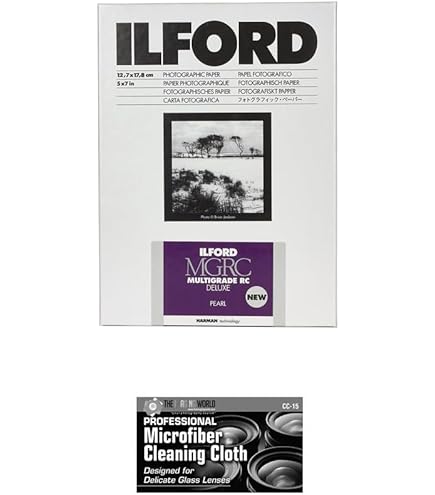 Amazon.com : Ilford Multigrade V RC Deluxe Pearl Surface Black