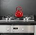 Reston Lloyd Enamel Teakettle Non-Whistling, 2 Quart, Red