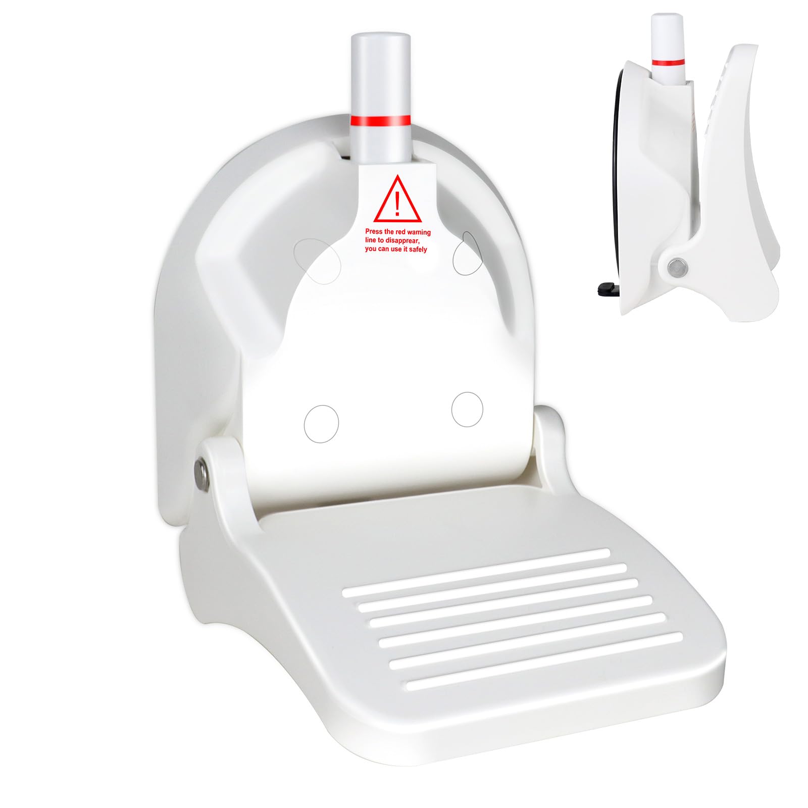 Photo 1 of **USED**
Shower Foot Rest with Reusable Suction Cup for Shaving Legs,Anti-Slip Shower Pedal with No Drilling Suction Cup,Foldable Shower Step with Powerful Suction Cup for Pregnant Woman & Back Pain Sufferers