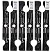 Stens 335-859, 2-in-1 Mulching Blades for Deck MTD Cub Cadet Troy-BIlt Lawnmowers RZT-50 942-04053C, 6 Piece