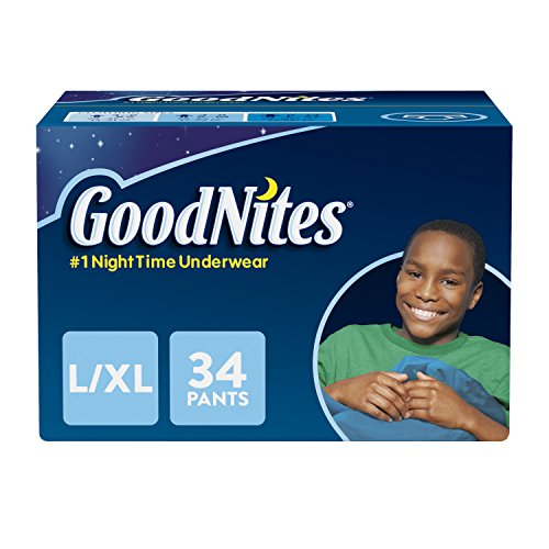 Disposable Diapers Baby Packaging May... 34 Ct. LXL GoodNites Bedtime