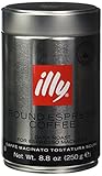 illy Caffe Scuro Fine Grind Coffee (Dark Roast, Black Band) 8.8 coffee cans (Pack of 6)