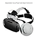 ARCHEER VR Headset Virtual Reality Headset 3D Glasses High-definition for 3D Movies/Games, Compatible with iPhone 7 Plus Samsung and Other 4.7-6.0 Inch Smartphones