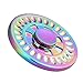 DSSY Metal Rainbow Color Round Hand Spinning Toy High Speed EDC Fidget Toys for Relieving ADHD, Anxiety, Stress and Boredom