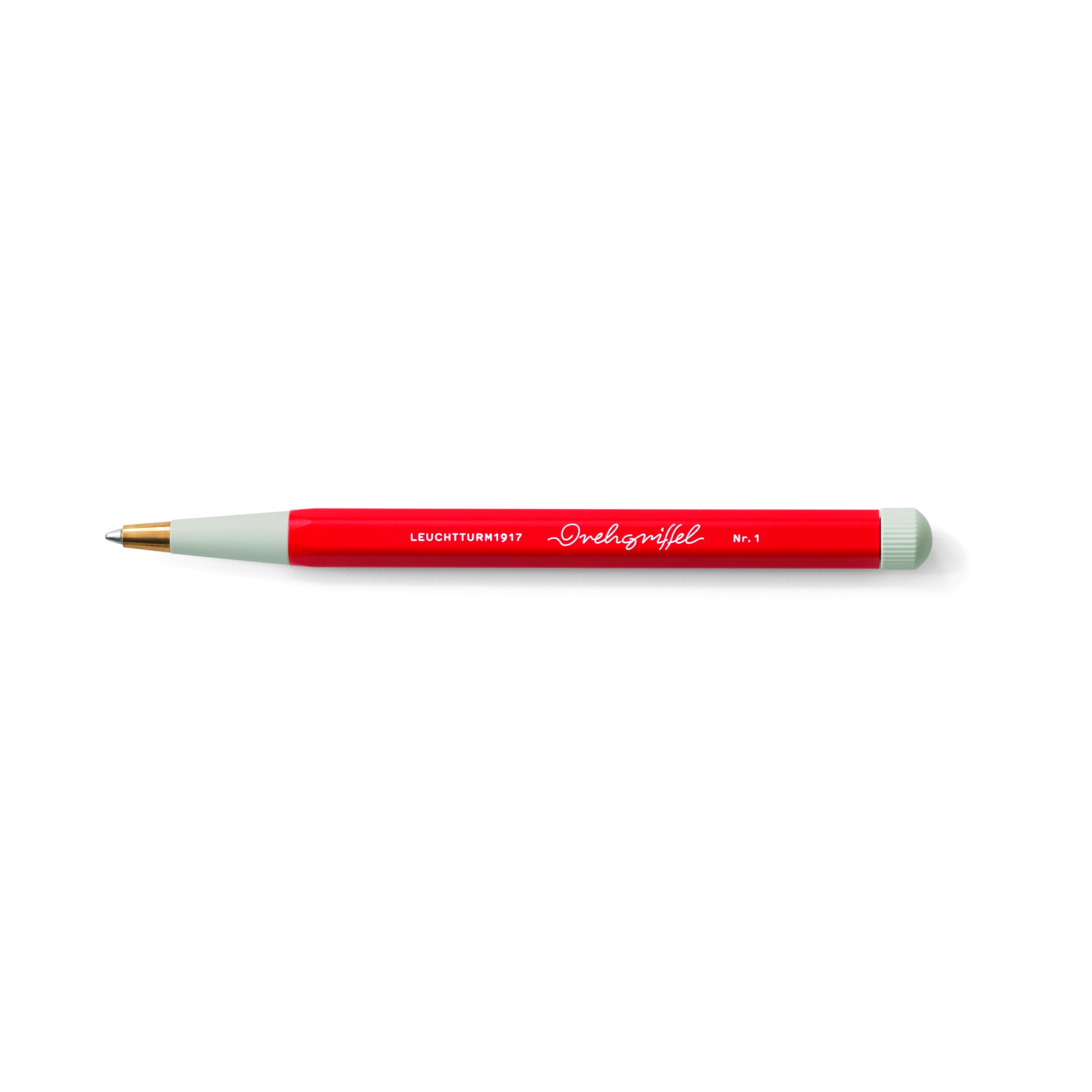 LEUCHTTURM1917 367279 Drehgriffel Nr. 1, fox red - Gelpen with black ink