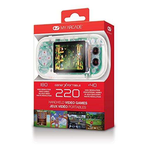 image for My Arcade Gamer X Portable Gaming System with 220 Built-in 16 bit Hi-r
