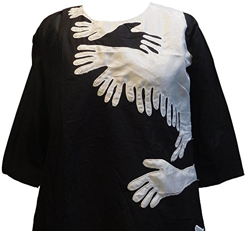 Smsaree Stylish & Designer Premium Quality Ethnic Silk Kurti For Women (Black)