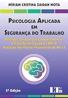 Livro Psicologia Aplicada em Segurança do Trabalho