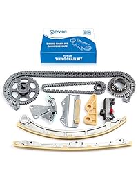 ECCPP juego de cadena de distribución para Honda CR-V EX LX SE de 2.4 l del 2002-2009 con motor DOHC K24Z1 K24A1