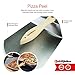 Stainless Steel Pizza Peel With Wooden And Folding Handle In 27.5