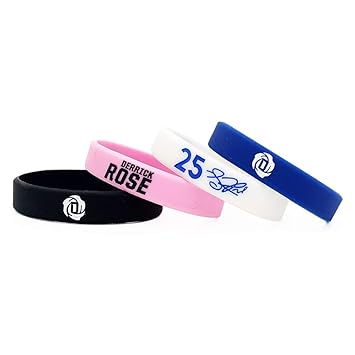 Baloncesto de la NBA Derrick Rose Retrato Pulsera número 25 DE ...