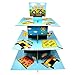 School Bus Cupcake Stand & Pick Kit, School Bus Party Supplies, School Bus Decorations, Birthdays, Cake Decorations, Kids Birthdays, 3 Tier Cardboard