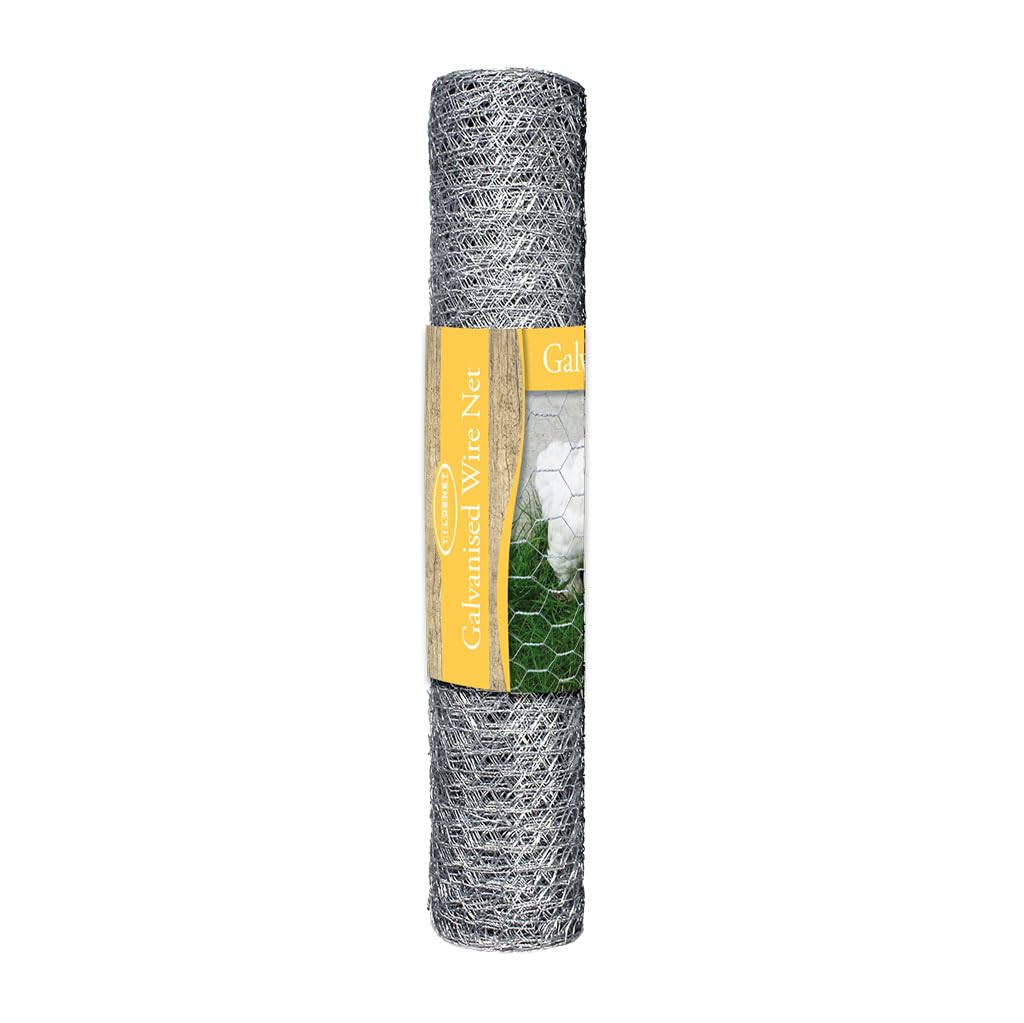 Tildenet 30120 0.6 x 10 m/ 50 mm Galvanised Wire Net