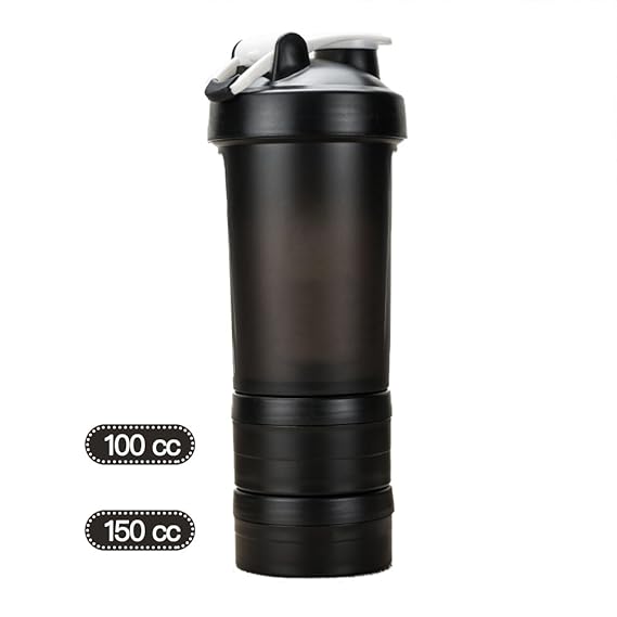 Botella de afeitadora de polvo de proteínas deportivas, 3 en 1 de ...