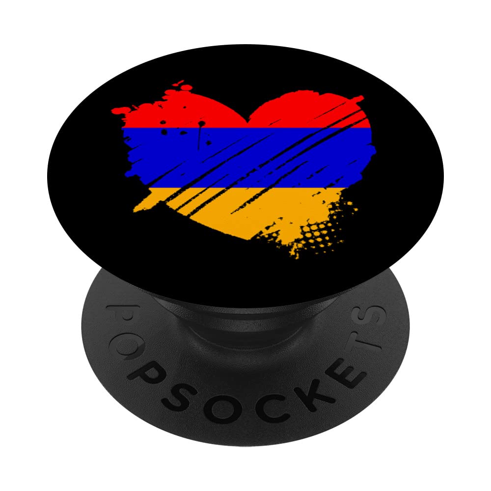 Armenia Flag I love It is in my DNA Gift for Armenians PopSockets Swappable PopGrip