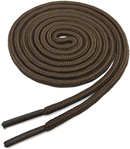 YJRVFINE Round Athletic Shoelaces Boot Shoe Lace String 2 Pair