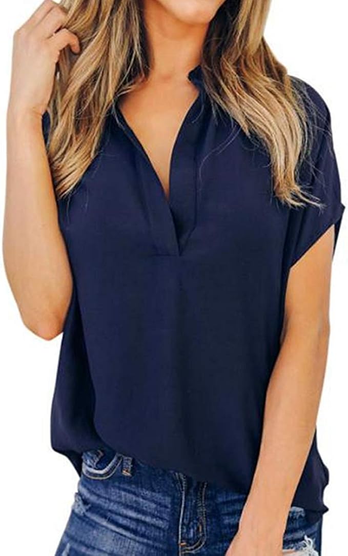 camisetas manga corta mujer amazon