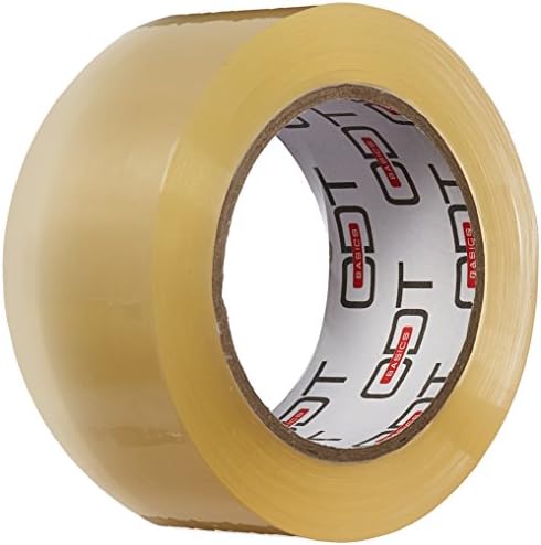 ODT Basics Clear Packaging Tape, Thick, Pack of 6