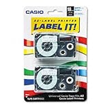 Casio Inc. XR18WEB2S Tape Cassette for Label Printer