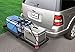 Highland 1042000 Hitch Mounted Cargo Carrier - Black