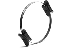 Balanced Body Fitness Circle Pro, a blue circular Pilates ring