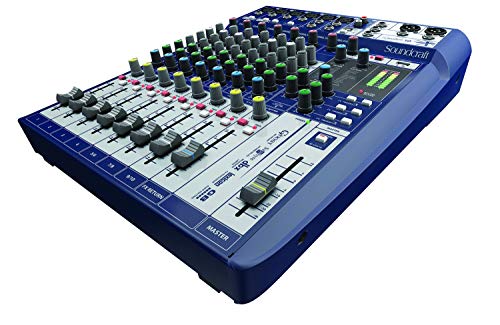 Soundcraft Signature 10 Analog 10-Channel Mixer with Onboard Lexicon Effects (Certified Refurbished)
