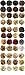 HI GIRL Synthetic Scrunchy Bun Updo Hair Piece Hair Ponytail Wavy Messy Donut Chignon Hair Extensions #6A