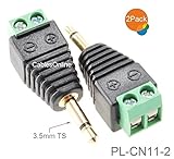 CablesOnline 2-Pack 3.5mm (1/8