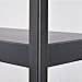 Edsal MR482472BLB Black Steel Shelving Unit, 5 Shelves, 5000 lb. Capacity, 72