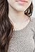 Honeycat Mini Karma Open Circle Orbit Necklace in 18k Rose Gold Plate | Minimalist, Delicate Jewelry (Rose Gold)