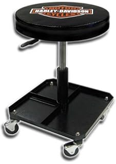Amazon Com Harley Davidson Bar Shield Logo Round Cafe Table Durable Chrome Hdl 12314 Harley Davidson Furniture Decor