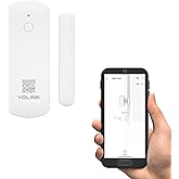 YoLink Door Sensor, 1/4 Mile World's Longest Range Smart Home Wireless Window Door Sensor Works With Alexa IFTTT, Smart Senso