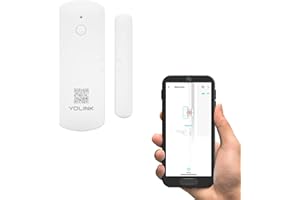 YoLink LoRa Smart Door & Window Sensor: Up to 1/4 Mile Open-Air Range, Door Left-Open Reminders, up to 5 Year Battery Life, Alexa, IFTTT, Home Assistant, Home Security, Hub Required