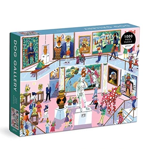 Galison Dog Gallery 1000 Piece Puzzle from Galison - Challenging 1000 Piece Jig…