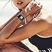 NANW Bands Compatible with Fitbit Versa/Versa 2/Versa Lite Small Large,Soft Silicone Replacement Band for Versa/Versa 2,Air Hole Wristband Strap for Women Men (Small Size: 5.5