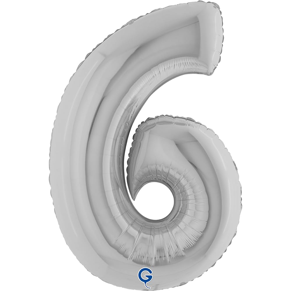 Grabo Number 6 Superloon Single Pack, Length- 40 Inch, Colour- Silver