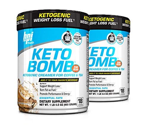 BPI Sports Keto Bomb Creamer Caramel Macchiato (Pack of 2) - Thumbnail 3