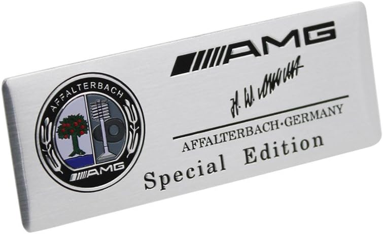 Side Rear Decal Emblem Badge Sticker For Benz Affalterbach Special AMG Edition