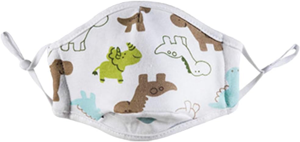 MEIKONG - Kids Cute Face Protection, Dustproof Washable 2-ply Outdoor Children Mouth Cover