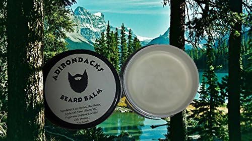 Adirondacks, All Hair Types Beard Balm 2oz -Alcohol-Free tea tree oil scent