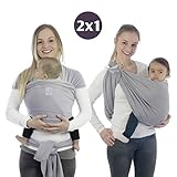 Baby Ring Sling Carrier Wrap from Sharon's Cute Ones Free Bonus: 2/P Baby Socks