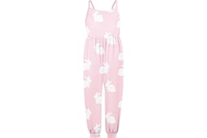 Generic Easter Girls Romper & Jumpsuit for Kids Everyday Playwear with Comfortable Fit and Easy Care