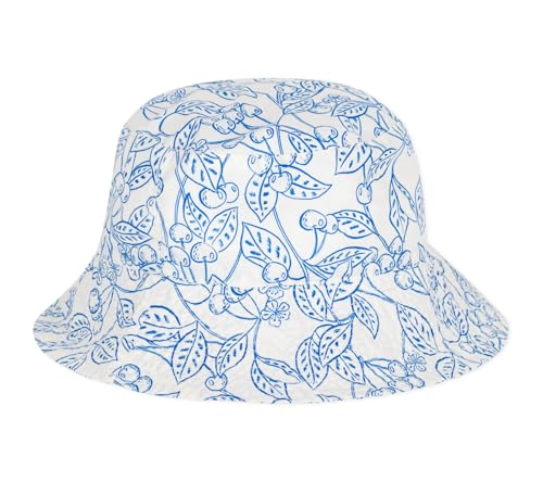 Petit Bateau A0CEU Capeline Marshmallow/Porcelana Fille 6-8 Ans