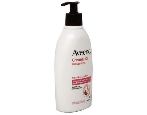 AVEENO CREAMY MOISTURIZING OIL – 12 OZ – 2 PK