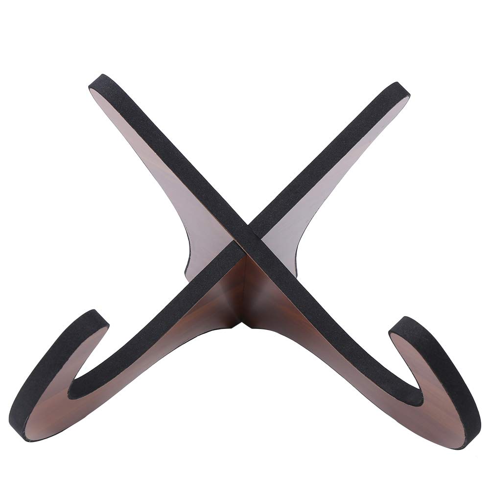 Wood Ukulele Stand, Easy Installation Durability Detachable Ukulele Stand, Small Size for Violin Ukulele