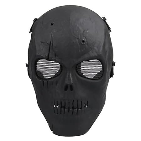 Airsoft Maske, Coofit Ghost Skull Softair Schutzmaske Paintball Maske Totenkopf Halloween Maske