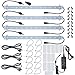 Grow Light Strip Kit 45W, 4 pcs 16 Inches LED Grow Light Strips with Extension Cables, Mounting Accessories for Greenhouse,Grow Shelf. Perfect for Germination, Seedling, Indoor Growing-(4-Strip-Kit) primary